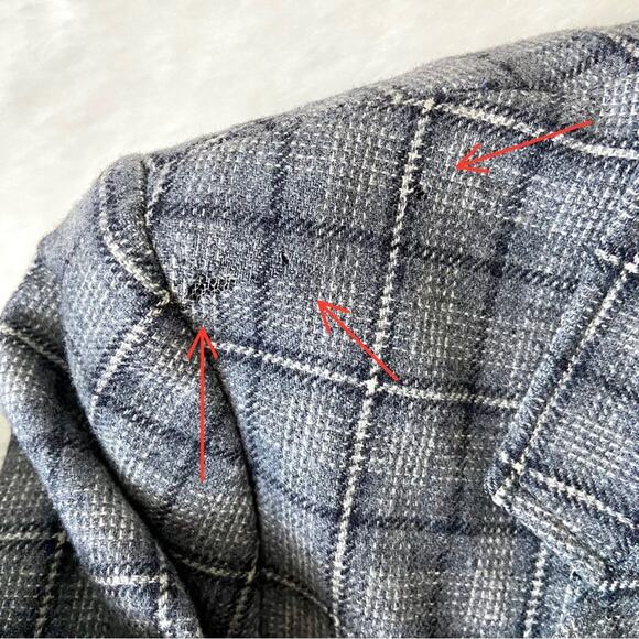 Pendleton Vintage Plaid Wool Blazer Size Medium - Picture 8 of 9